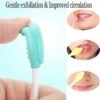 61AZh29L0WL._AC_SL1500_.jpg Lip Scrub Brush Tool,Double-Sided Silicone Exfoliating Lip Brushes Kits,Gentle Lip Exfoliator Scrubber Brush for Smooth,Soft,Bright,Fuller Healthy Lips (Oval - 6Colors)