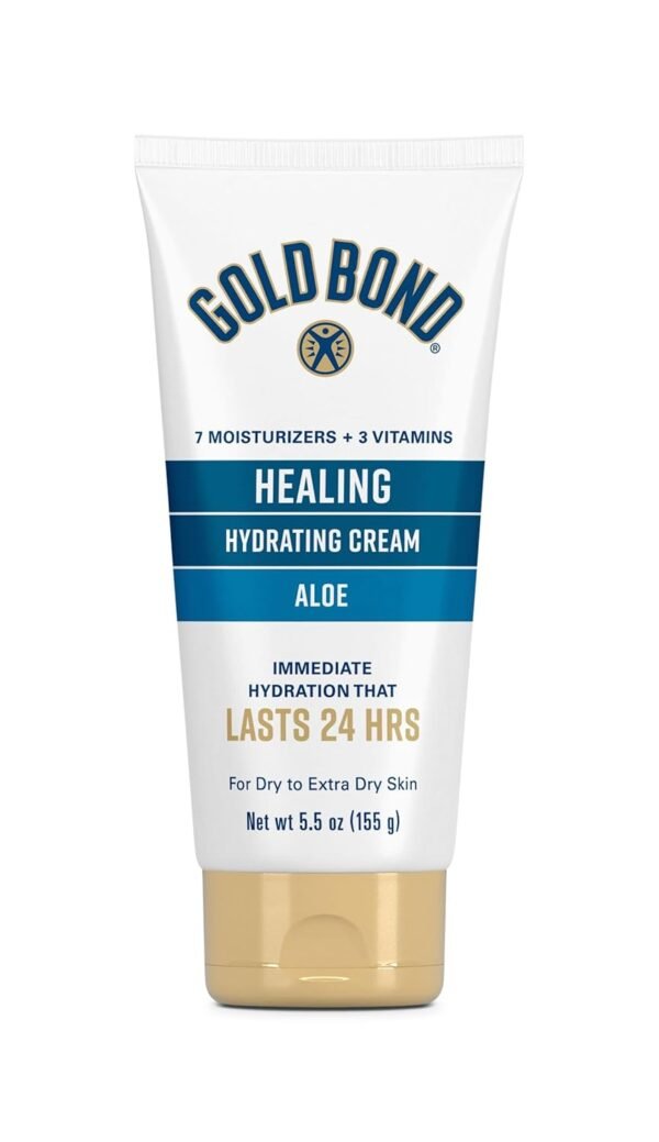 Gold Bond Healing Skin Therapy Lotion with Aloe 5.5 oz., Non-Greasy & Hypoallergenic