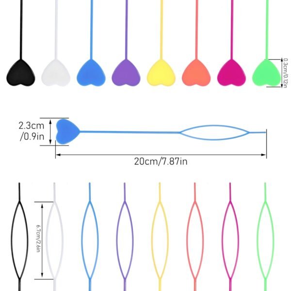 61Bo14GxNL._SL1500_.jpg Quick Hair Beader for Bead Loading and Hair Styling Kit 16pcs Ponytail Hair Styling Maker Set Plastic Topsy Tail Colorful Hair Beading Tools for Women and Men
