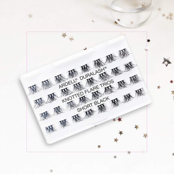 61B1YiNSUjL._SL1000_.jpg Ardell False Eyelashes Double Trio Individuals Short Black 4 Pack