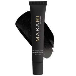 61B8xhr4HpL._SL1500_.jpg Makari Black Lip Butter Balm, Ultra-Nourishing Moisturizer for Dry, Chapped Lips, Black Flavor, Lightweight Non-Greasy Formula for Daily Hydration, All Skin Types, 0.5 oz