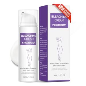 Skin Bleaching Cream for Women - Intimate Skin Care Lightening Cream for Intimate Areas, Private Parts, Underarms, Knees, Elbows, Inner Thighs, Bikini Areas–Dark Spot Remover for Face–1.7 Fl Oz