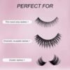 FADLASH Super Strong Hold Clear Eyelash Glue for False Lashes, Waterproof, Sensitive Eyes, 5g