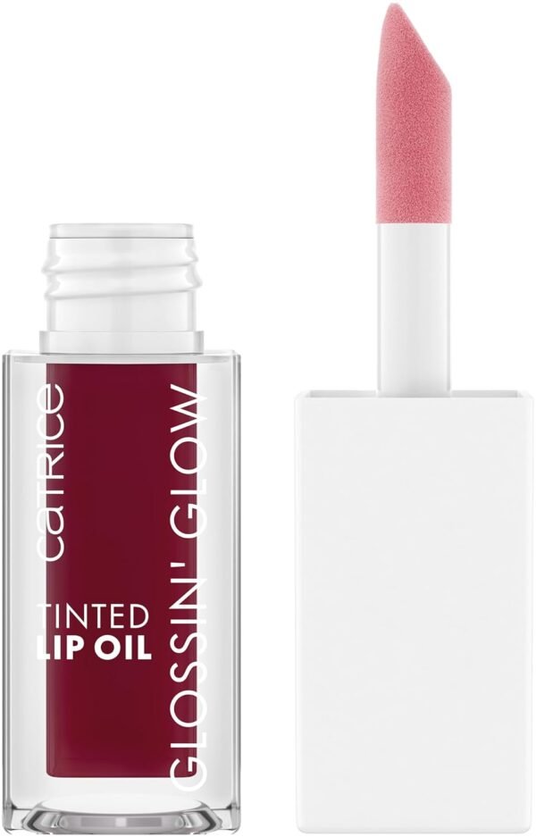 61BScwioT4L._SL1500_.jpg Catrice | Glossin’ Glow Tinted Lip Oil | High Shine, Moisturizing Lip Stain | With Cherry & Pomegranate Oil | Vegan, Gluten Free & Cruelty Free (070 | Make A Move)