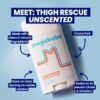 Megababe Thigh Rescue Anti-Chafe Stick | Prevents Skin Chafe & Irritation | Thighs, arms, bra-lines & more | 2.12oz - Unscented Summer Vacation Essentials