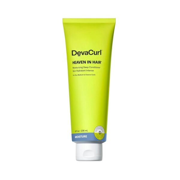 DevaCurl Heaven in Hair Moisturizing Deep Conditioner | Rinses Clean Without Build Up| Encourages Curl Shape and Definition | Reduces Frizz
