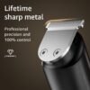 61CQPinC0L._AC_SL1500_.jpg Electric Beard Trimmer for Men: 12-in-1 Professional Barber Hair Clippers - Cordless Grooming Kit - Turbo Speed & Precision Blades