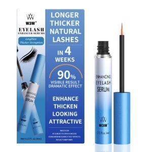 Lash Serum 4ml Nourishing Eyelash Serum Gentle Moisturizing Lash Serum for Thick Long Natural Eyelashes No Irritating