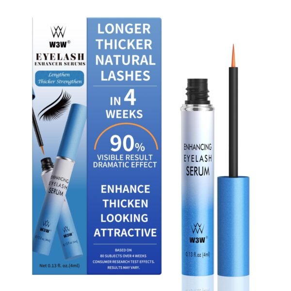 Lash Serum 4ml Nourishing Eyelash Serum Gentle Moisturizing Lash Serum for Thick Long Natural Eyelashes No Irritating