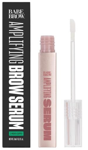 Babe Original Eyebrow Serum For Thicker Brows - Brow Serum with Castor Oil, Biotin, Repairing Amino Acids