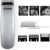 61DBJLjVkL._AC_SL1500_.jpg KEMEI Mini Clippers Trimmer Groomer Cordless Self-Haircut Kit Styling Shears with Stainless Steel