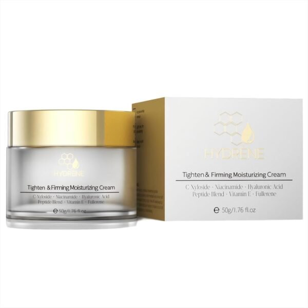 Night Cream for Women – Firming & Tightening Face Moisturizer with Niacinamide, Peptides, Hyaluronic Acid & Vitamin E – Hydrating Skincare for Dry, Mature Skin, 1.76 fl.oz