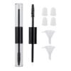 61DzRmX3uL._SL1500_.jpg 2pack Empty Mascara Tubes, Dual 2-in-1 Mascara Wand and Eyeliner Tube for Castor Oil, Eyelash Serum, Eyebrow Growth Oil - Travel Empty mascaras Bottles with Brush & 2 Funnel DIY Skin Care Essentials