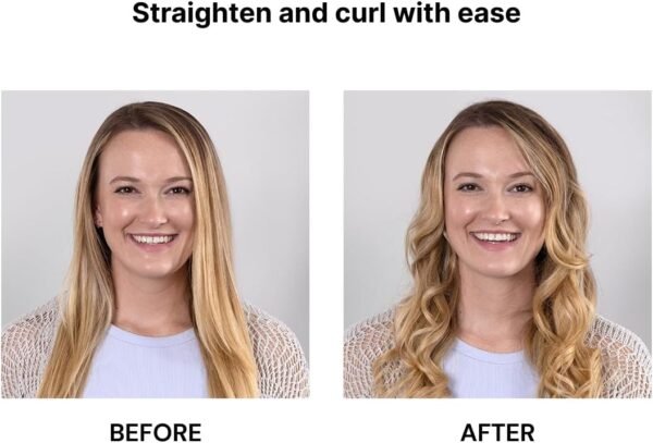 61E9pzSVfL._AC_SL1200_.jpg L'ANGE HAIR Aplatir Ceramic 1" Flat Iron | Adjustable Temp & Dual Voltage Hair Straightener | Tourmaline-Infused Plates for Smooth, Frizz-Free Styling | 1 Inch Styling Tool (Black)