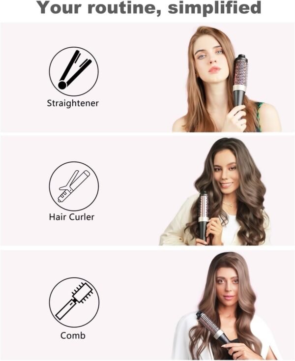 61E26PeYL._AC_SL1500_.jpg Ionic Thermal Brush Blowout Hot Brush 1.5 Inch Heat Hair Curling Brush 30s Fast Heated Round Brush Hair Styling Brush Dual Voltage Hot Curling Iron Brush for Easy Blowouts Styling