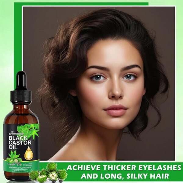 61E5Tzw6OxL.jpg Jamaican Black Castor Oil 100% Organic & Pure Cold Pressed | Hair Growth Oil for Eyelashes, Eyebrows & Scalpe | Rich in Vitamins & Fatty Acids | Natural Hair Growth Products (2Fl Oz/60ml)