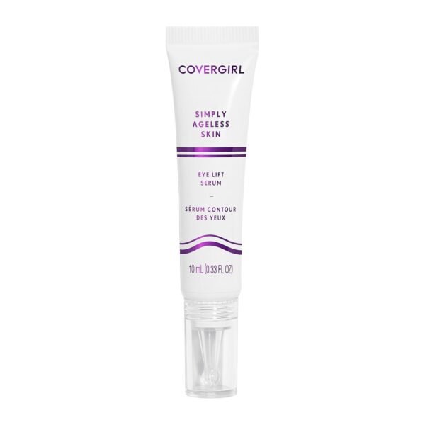 61Elj7Nb4YL._SL1500_.jpg COVERGIRL Simply Ageless Skin Eye Lift Serum, Reduces Wrinkles, 1 Pack, 0.92 Oz ,Serum, Face Serum, Skin Tightening Serum, Anti-Wrinkle Serum, Tighter Skin, Instantly Youthful, Works Well With Makeup