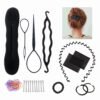 Mannequin Head with Hair, TopDirect 29" Hair Manikin Training Head Hairs Practice Cosmetology Hairs Doll Styling Hairdressing Braiding Heads with Clamp Holder and Tool Kit