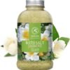 Bath Sea Salt Jasmine 21.16 Oz - Bath Salts with Jasmine Essential Oil for Bath Soak - Relaxing Bath - Body Care - Muscle Relaxation - Good Sleep - Aromatherapy Bath Salts - Flower Bath Salt