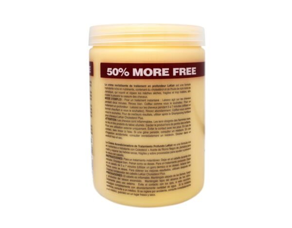 Le Kair Cholesterol Plus Jamaican Black Castor Oil Deep Treatment Conditioning Cream 24 Oz.