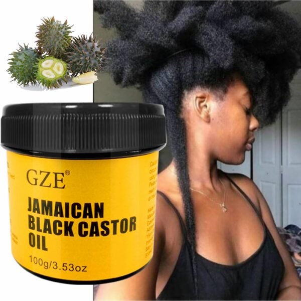 61G3lJ16HIL._SL1000_.jpg GZE Jamaican Black Castor Oil for Hair Growth Grease and Damaged Dry Scalp - Hair Grease for Men and Women Eyebrow & Eyelashes Nourishment, and Skin Hydration