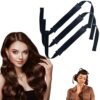 61GH27FT05L._SL1000_.jpg Satin Heatless Hair Curler, Overnight Heatless Hair Curls No Heat Silk Curling Rod for All Hair Types Sleep In Hair Rollers Hair Styling Tool Kit Soft Heatless Hair Curlers, 3PCS, Black