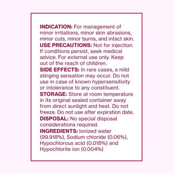 Love Wellness Intimate Skin Support I UTI Prevention and Cleanser Spray I Odor Removal & Itch Relief, Hypochlorous Acid Formula, pH-Balanced & Fragrance-Free, 4 fl oz