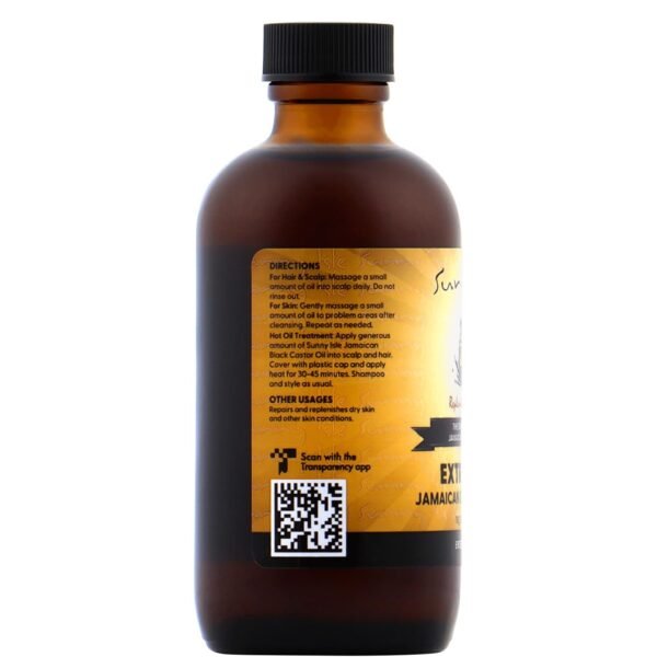 Sunny Isle Jamaican Black Castor Oil Extra Dark, 4 Fl Oz