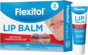 61HO0cUjgBL._AC_SL1272_.jpg Flexitol Lip Balm, 0.35 Ounce Tube, Cream White, 3 Count (Pack of 1)