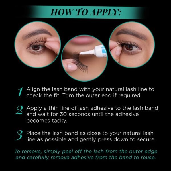 61Hn2HK0H5L._SL1000_.jpg Ardell False Lashes Natural Babies, Black - Dramatic Lashes for Everyday Wear, 4 Pairs