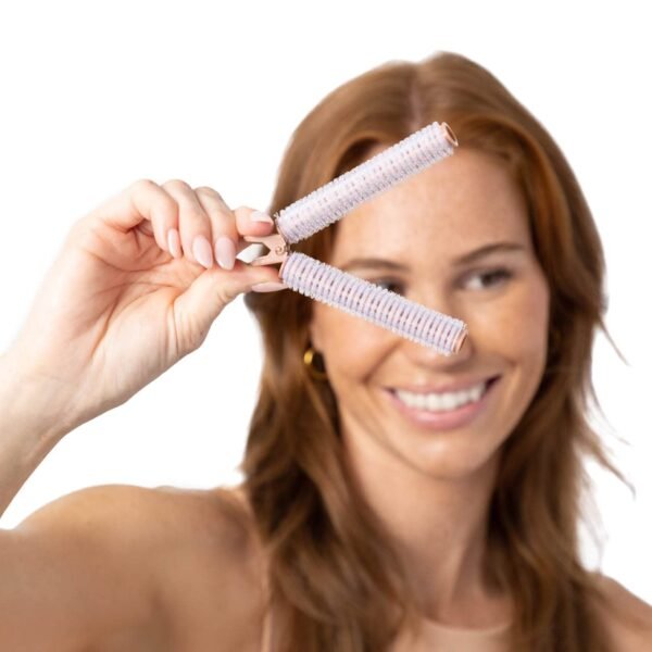 Kitsch Volumizing Hair Clips for Women - Hair Rollers for Volume & Curls - Volumizing Hair Products, Hair Roller Clips for Effortless Curls That Last - 2pc, Terracotta