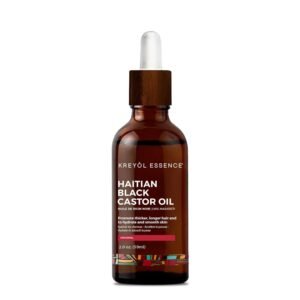 61I9xDVDqaL._SL1500_.jpg Kreyol Essence - Haitian Black Castor Oil for Skin and Hair, Glass Bottle - Cold Pressed Castor Oil, Hexane Free Castor Oil, Paraben Free, Natural Ingredients