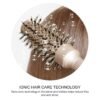 61IJ5qnckrL._SL1008_.jpg Round Barrel Anti-Static Hair Brush with Boar Bristles, Nano Thermal Ceramic Ionic Tech | For Extra Shine | Protect Hair, Enhance Texture, For Straightening & Drying (1 1/4 inch)