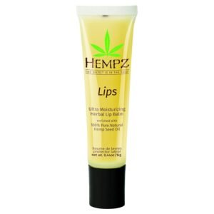 61InBwzvLML._SL1500_.jpg HEMPZ Herbal Ultra Moisturizing Lip Balm - Lip Treatment for Dry Cracked Lips, Provides Hydration and Nourishment for Men and Women - Premium, 100% Pure Natural Hemp Seed Oil - .44 oz