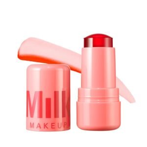 Milk Makeup Cooling Water Jelly Tint – Sheer Lip + Cheek Stain with Vegan Collagen, Seawater + Aloe – Hydrating, Long-Lasting, Buildable Lip Tint + Blush