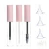 10ml Empty Mascara Tube, Eyeliner Tube and Lip Gloss Tubes Rubber Inserts and Funnels for Castor Oil, Ideal Kit for DIY Cosmetics