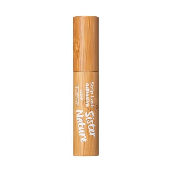 61JJ7uJtLYL._SL1500_.jpg KISS Sister Nature, Lash Glue, Strip Lash Adhesive, Clear, Includes 1 Lash Adhesive, Long Lasting Wear, Can Be Used with Strip Lashes and Lash Clusters
