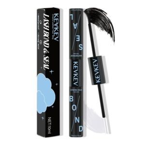 61JX3ElsYbL._SL1500_.jpg KevKev Lash Bond and Seal Lash Glue for Eyelash Extensions Strong Hold Long Lasting 48-72 Hours Lash Clusters Glue Lash Bond and Seal Waterproof Individual Lashes Bond (5ml+5ml, Black Bond and Seal)