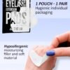 100 Pairs Set Premium Under Eye Gel Pads for Eyelash Extension - Lint Free Patches with Vitamin C and Aloe Vera by Stacy Lash supplies and Beauty tools - Hydrogel Eye Pads - Skin Moisturizes