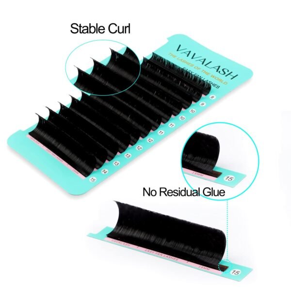 Eyelash Extension Supplies D Curl 0.05 Rapid Volume Lash Extensions Easy Fan 3D 4D 5D 6D 7D 10D Automatic Blooming Flower Lashes Self Fanning Lashes Russian Volume Individual Lashes （D-0.05,13-20mm）