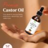 61K6iSTsSaL._SL1500_.jpg USDA Certified Organic Castor Oil (2 Oz with Essential Bundle - Eyebrow Kit) 100% Pure Natural, Chemical-Free, Hexane-Free, Promote Lash, Brow, and Hair Growth, Skin Hydration