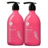 Luseta Keratin Shampoo and Conditioner for Color Treated Damaged & Dry Hair, Keratin Hair Treatment for Smoothing& Nourishing, Free of Sulfates, Paraben and Gluten 2 X 16.9Oz