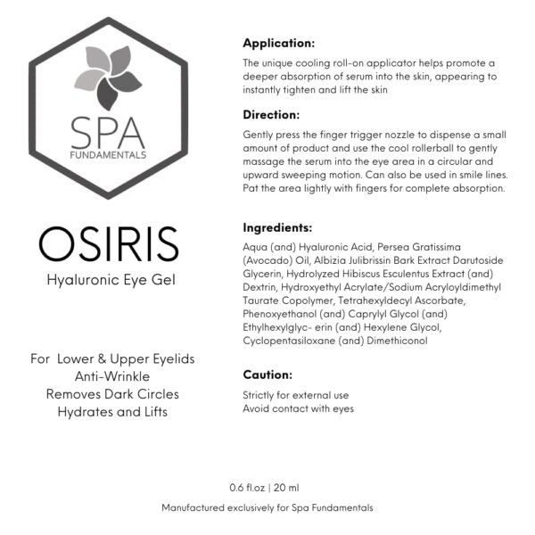 Osiris Anti-Aging Eye Serum - Anti-Wrinkle Hyaluronic Acid