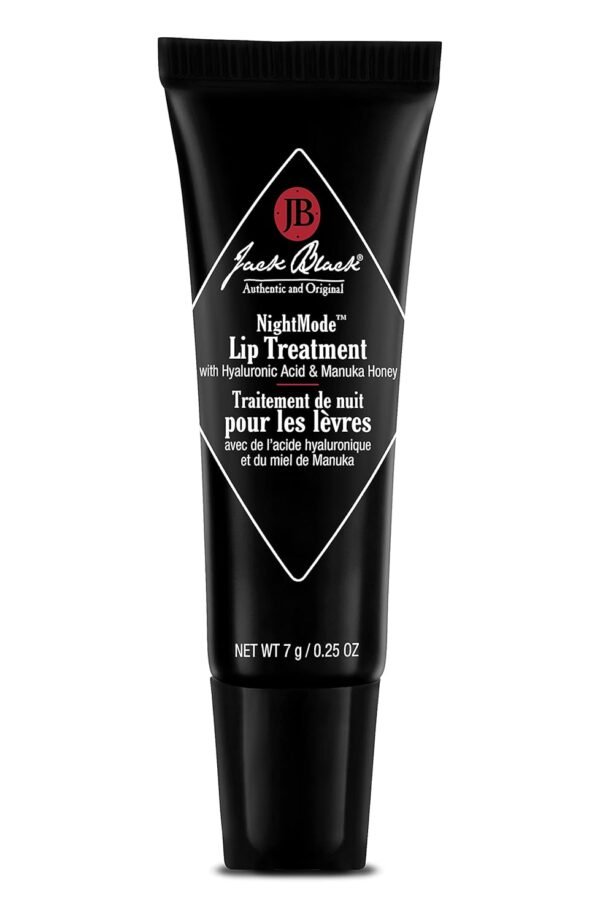 61LAXSnYuvS._SL1500_.jpg Jack Black NightMode Lip Treatment - Overnight Lip Treatment, Hydrating Lip Mask Overnight, Lip Hydration Treatment, Lip Moisturizer Overnight, Night Lip Mask with Hyaluronic Acid, Overnight Lip Balm