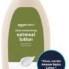Amazon Basics Daily Oatmeal Body Lotion and Skin Protectant Moisturizer, Fragrance Free, 18 Fl Oz (Pack of 1) (Previously Solimo)
