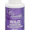 CB Smoothe Wild Jamaican Black Castor Oil - Hair Growth Formula with Biotin, Niacin & Rosemary - Promotes Scalp Circulation & Natural Growth - Lightweight, Non Greasy Formula - 4oz Bottle