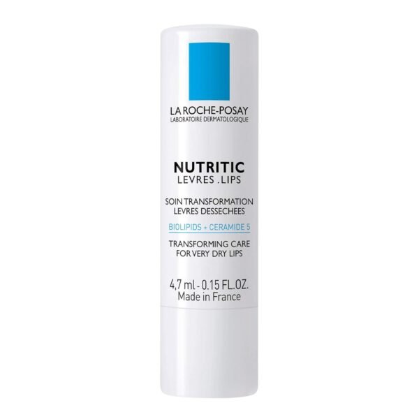 61MD3UmGLfL._SL1500_.jpg La Roche-Posay Nutritic Lip Balm for Very Dry Lips, Soothes and Repairs Chapped Lips with Shea Butter and Ceramides, 0.15 Fl Oz (Pack of 1)