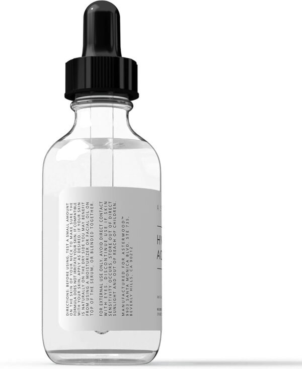 61MQ2WpNiNL._SL1500_.jpg Asterwood Hyaluronic Acid Serum for Face - Plumping, Anti-Aging, Hydrating - Fragrance-Free - 1 Fl Oz