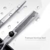 61N0U9uCGbL._AC_SL1200_.jpg Hair Scissors Blending Shears Set, Fcysy Barber Shears Thinning Shears Kit, Hair Cut Set Professional Salon Haircutting Tools Hairdresser Scissors of Hairdressing Accessories