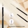 61NBIk1cY0L._SL1500_.jpg NEWISHTOOL Hair Extension Tool Kit - Silicone Micro Beads, Stainless Steel Beads Plier, Metal Bead Threader and Needle Pulling Hook for Beading Hair Extensions, Girls Cosplay Party Hair Styling Tool